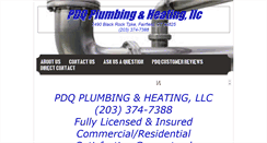 Desktop Screenshot of pdqplumbingandheating.com