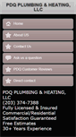 Mobile Screenshot of pdqplumbingandheating.com